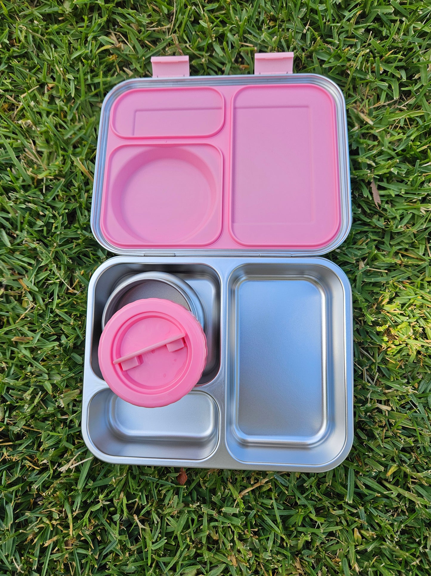 Stainless Steel Lunch Box | Hot and Cold with Leakproof Insulated Food Jar